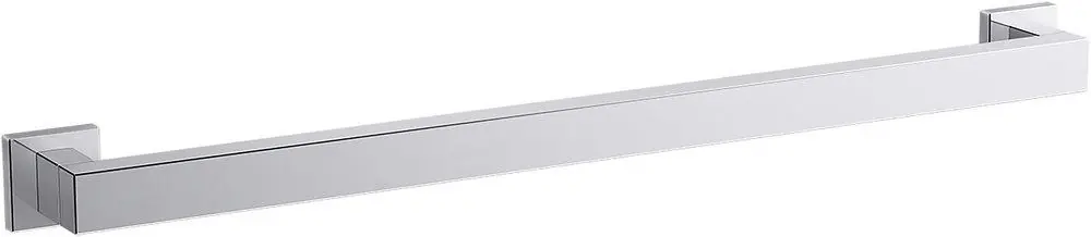 KOHLER 23295-CP Square 24 In. Grab Bar In Polished Chrome