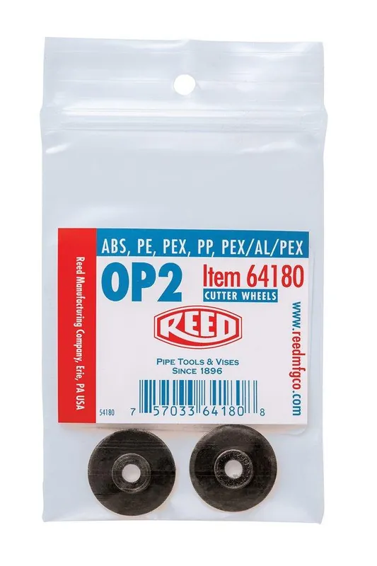 REED 64180 ABS, PE, PEX and PP Cutting Wheel (Pack of 2)
