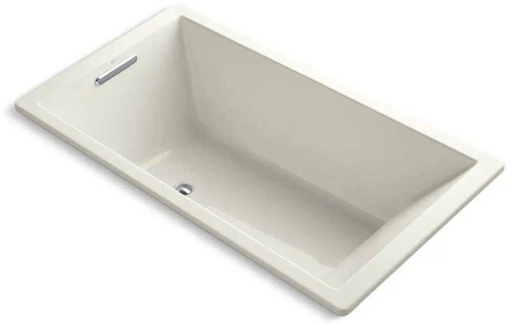 Kohler 1136-96 Underscore 66 x 36 in. Soaker Drop-In Bathtub with End Drain