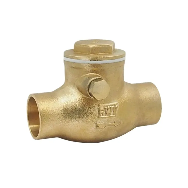 Red-White Valve 247AB2 Low Lead Brass Swing Check
