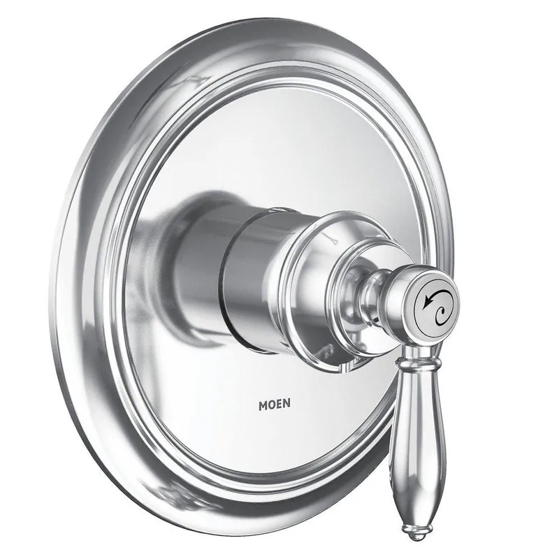 Moen UTS23210 Weymouth 1-Handle Pressure Balancing Valve Trim in Chrome
