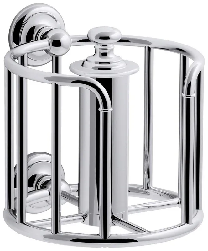 Kohler 72576-CP Artifacts Wall Mount Toilet Tissue Holder in Polished Chrome