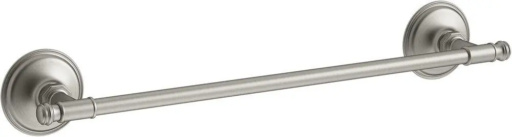 Kohler 26498-BN Eclectic 18 in Towel Bar Vibrant Brushed Nickel