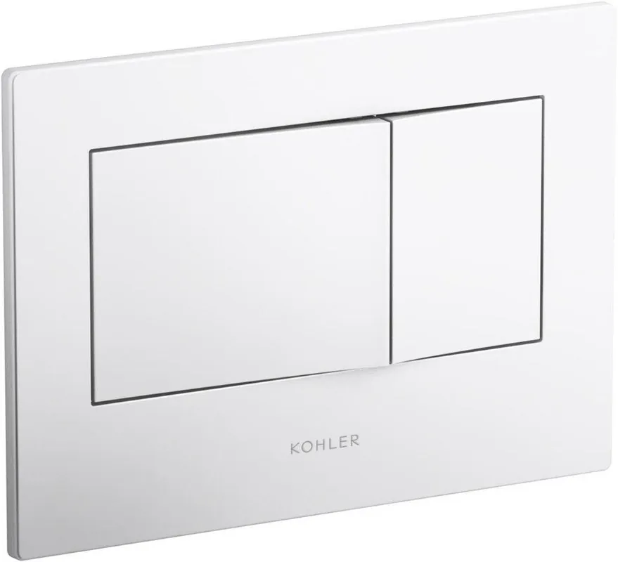 Kohler 8857-0 Bevel 8-7/8 In. Plastic Flush Actuator Plate