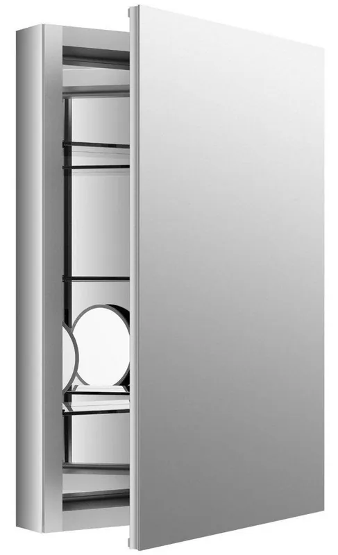 KOHLER 99003-NA Verdera 20 in 20 x 30 in Aluminum Medicine Cabinet Slow Closing Doors