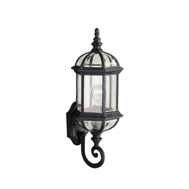Kichler 9736BK Barrie 21.75in 1 Light Outdoor Wall Light