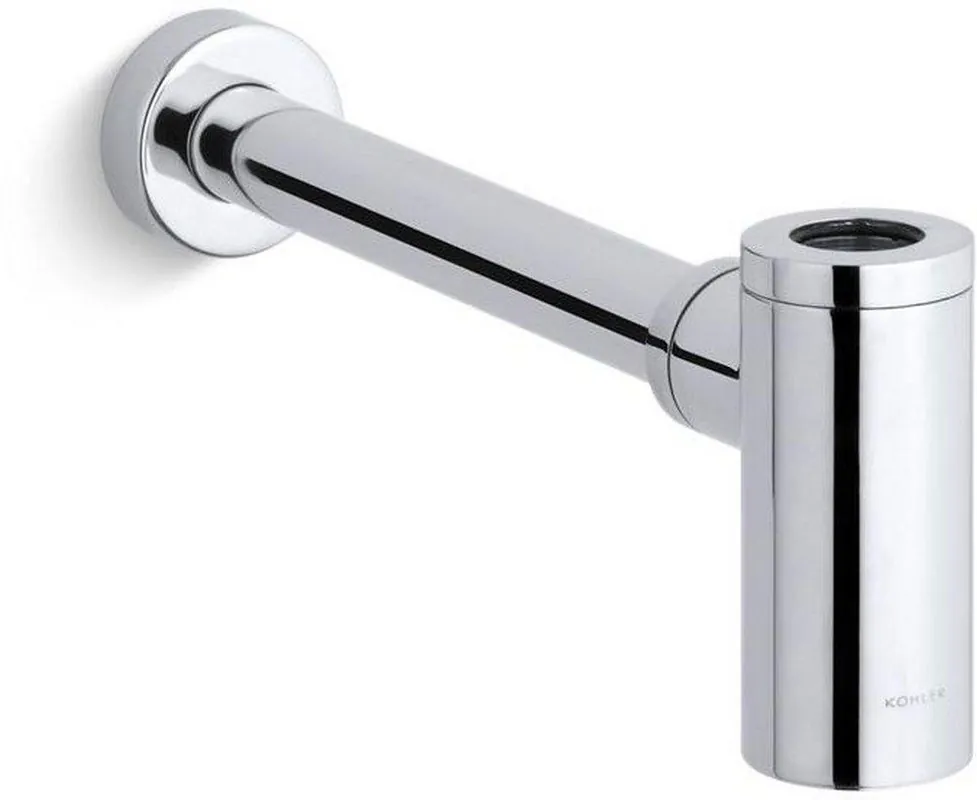 Kohler 9033-CP 1-1/4 in. Brass Sink Trap in Polished Chrome