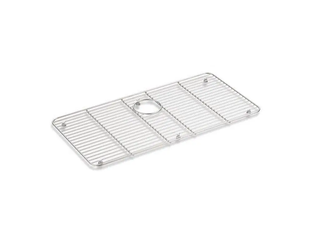 Kohler 8342-ST Iron/Tones 28-7/16 in x 14-3/16 in Stainless Steel Rack