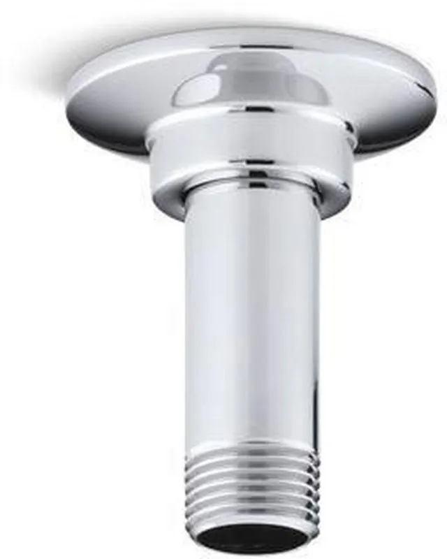 Kohler 7396-CP MasterShower 3 in. Ceiling Mount Shower Arm and Flange