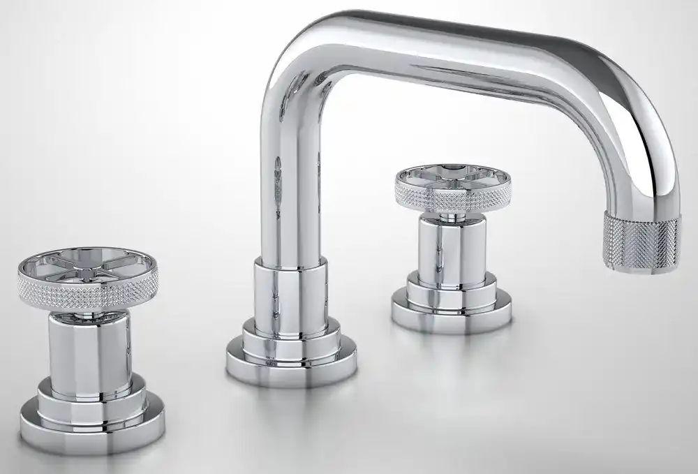ROHL A3318IWAPC-2 Campo Two Handle Widespread Bathroom Sink Faucet in Polished Chrome