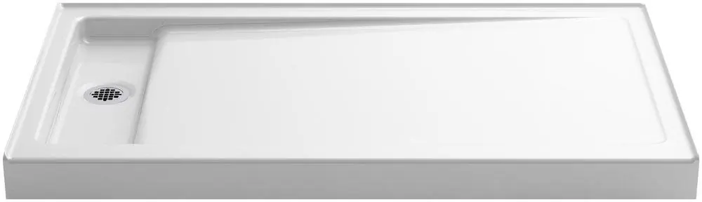 KOHLER 9193-0 Bellwether 60 in. x 34 in. Shower Base with Left Drain