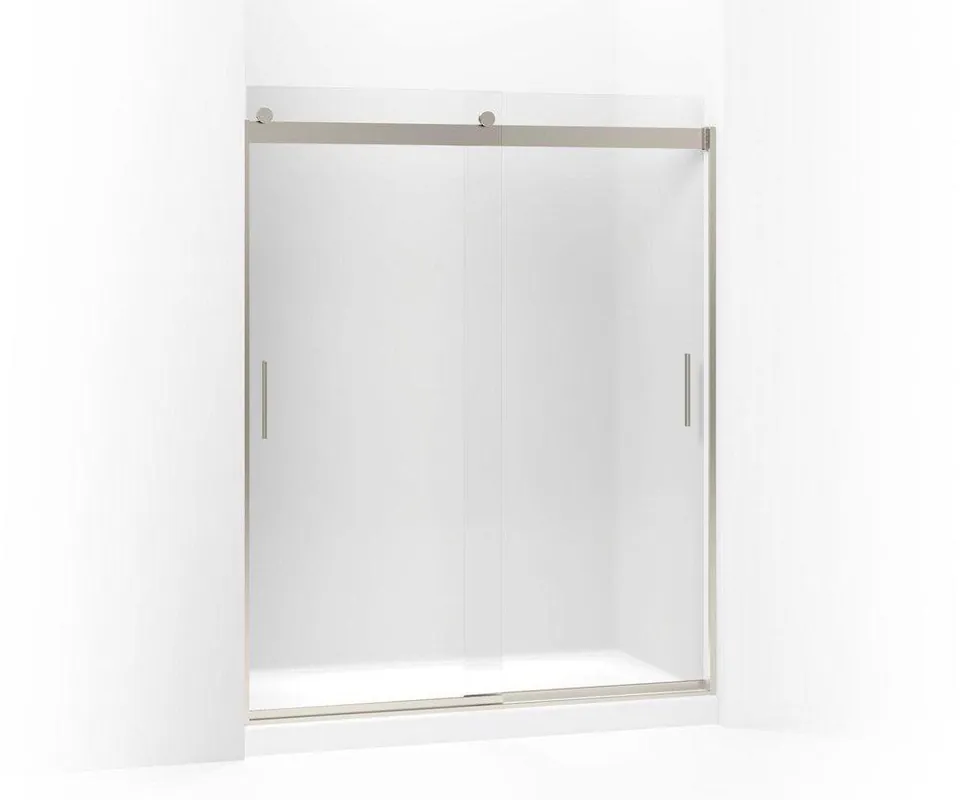 Kohler 706009-D3-MX Levity 74 x 60-1/4 x 59-5/8 in Frameless Sliding Shower Door with Frosted Glass