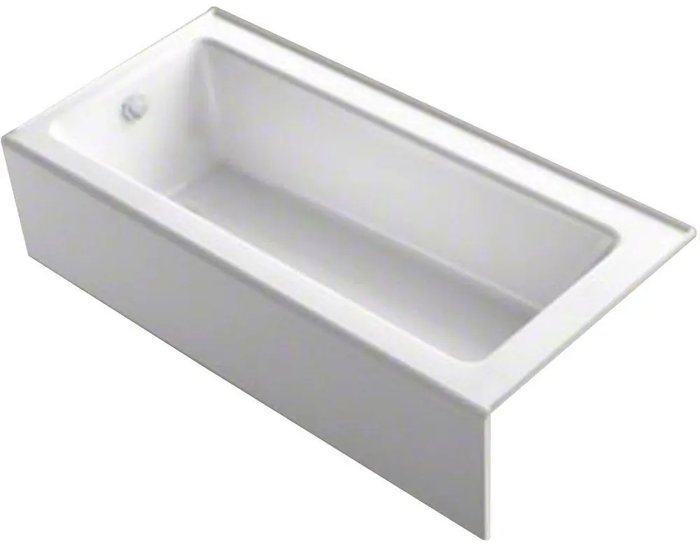 Kohler 848-0 Bellwether 66 In. X 32 In. Soaker Alcove Bathtub With Right Drain In White