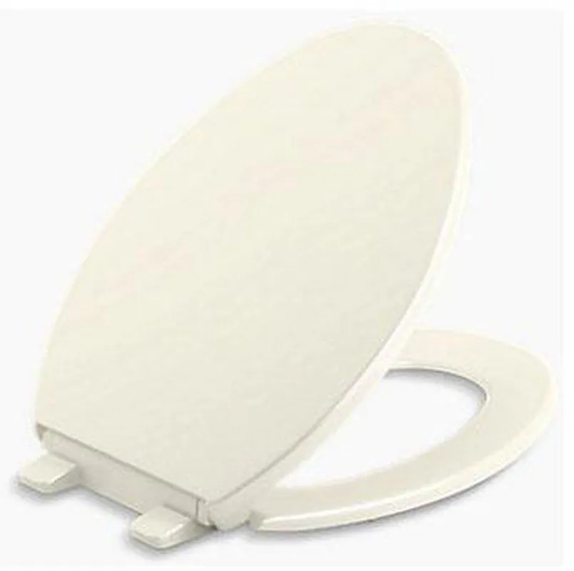 Kohler 20110-96 Brevia Quiet-Close Elongated Closed Front Toilet Seat with Cover in Biscuit