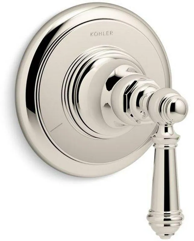 Kohler T72770-4-SN Artifacts Single Handle Diverter Valve Trim in Vibrant Polished Nickel