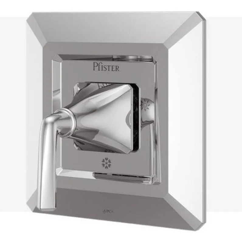 Pfister R89-1FEC Park Avenue Single Handle Pressure Balancing Valve Trim in Polished Chrome