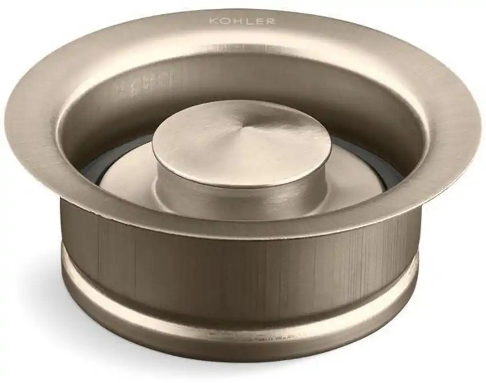 KOHLER 11352-BV Metal Disposer Flange & Stopper in Vibrant® Brushed Bronze