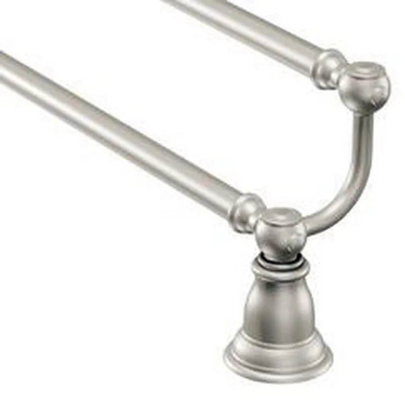 Moen YB5422BN Kingsley 24 in. Towel Bar in Brushed Nickel