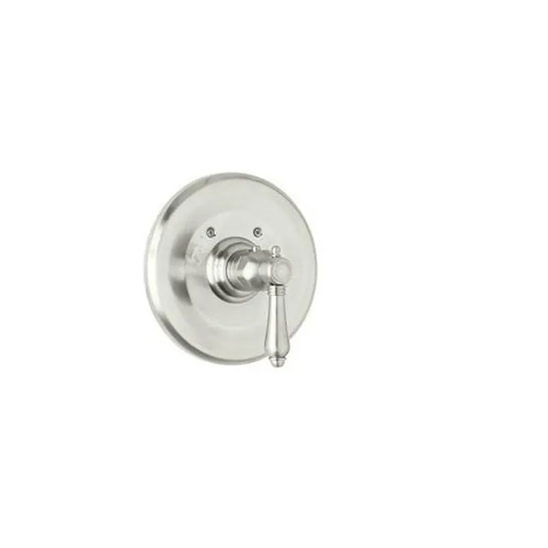 Rohl A4914XMPN Single Handle Thermostatic Valve Trim in Polished Nickel