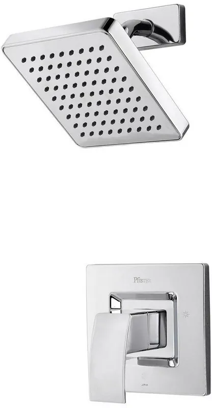 Pfister LG89-7DFC Kenzo One Handle Single Function Shower Faucet in Polished Chrome (Trim Only)