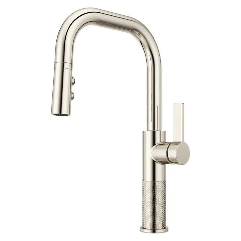 Pfister GT-529-MTD Ecomodern Single Handle Pull Down Kitchen Faucet in Polished Nickel