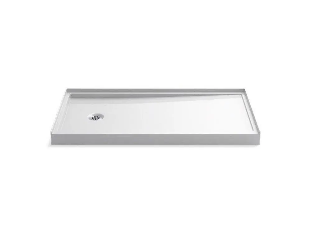 Kohler 8459-0 Rely® 60 in. x 32 in. Shower Base with Left Drain