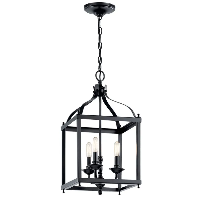 Kichler 42566BK The Larkin 22.25in 3 Light Pendant