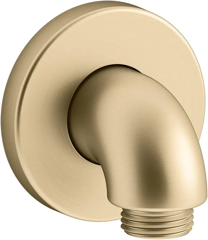 Kohler 22172-2MB Purist Supply Elbow in Vibrant Brushed Moderne Brass