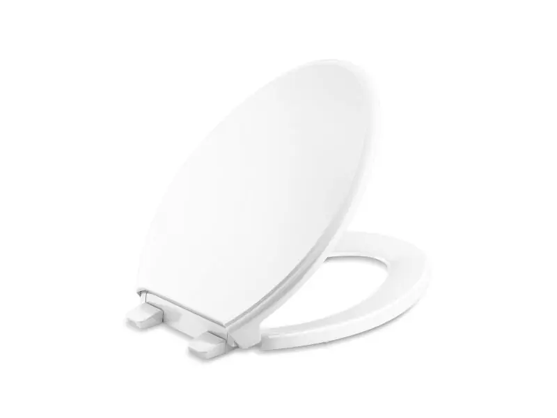Kohler 4733-RL-0 Glenbury Readylatch Quiet-Close Elongated Toilet Seat
