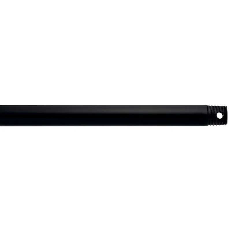 Kichler 360004SBK 48 Inch Extension Downrod 1 Inch O.D. Satin Black