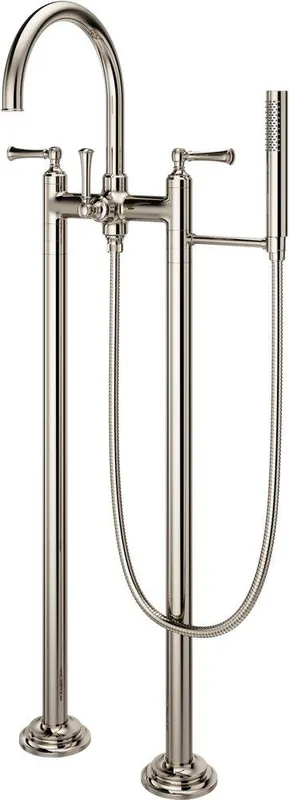 Pfister LG6-1TBD Tisbury Two Lever Handle Floor Mount Filler