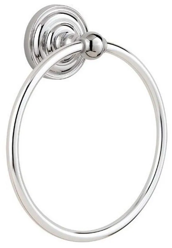 Pfister BRB-R0CC Redmond Round Closed Towel Ring in Polished Chrome