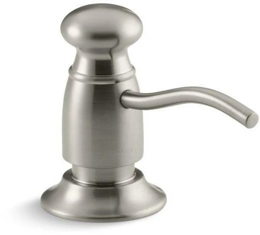 Kohler 1894-C-BN 3-7/16 in. 16 oz Kitchen Soap Dispenser in Vibrant Brushed Nickel
