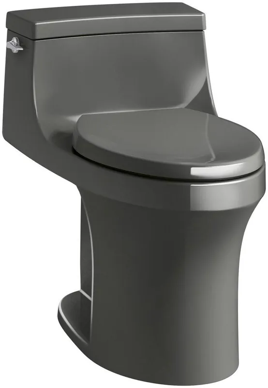Kohler 5172-58 San Souci 1.28 gpf Elongated One Piece Toilet in Thunder Grey