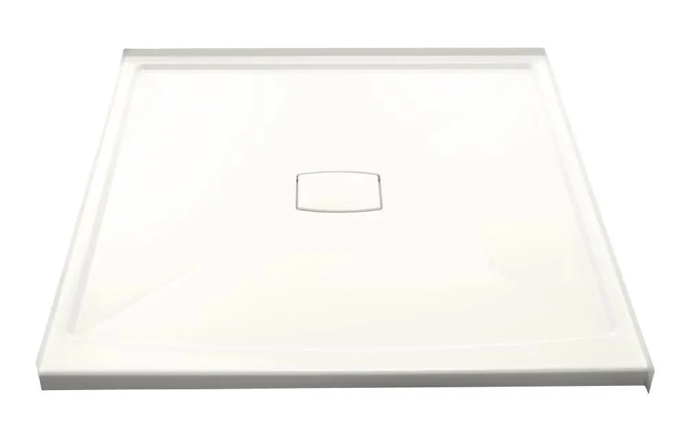 KOHLER 9395-0 Archer 60 in. x 60 in. Shower Base with Center Drain in White