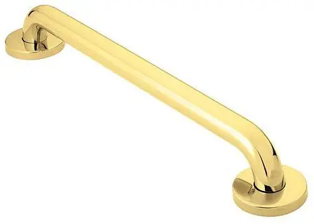 Moen R8718PB Home Care 18 in. Grab Bar in Polished Brass
