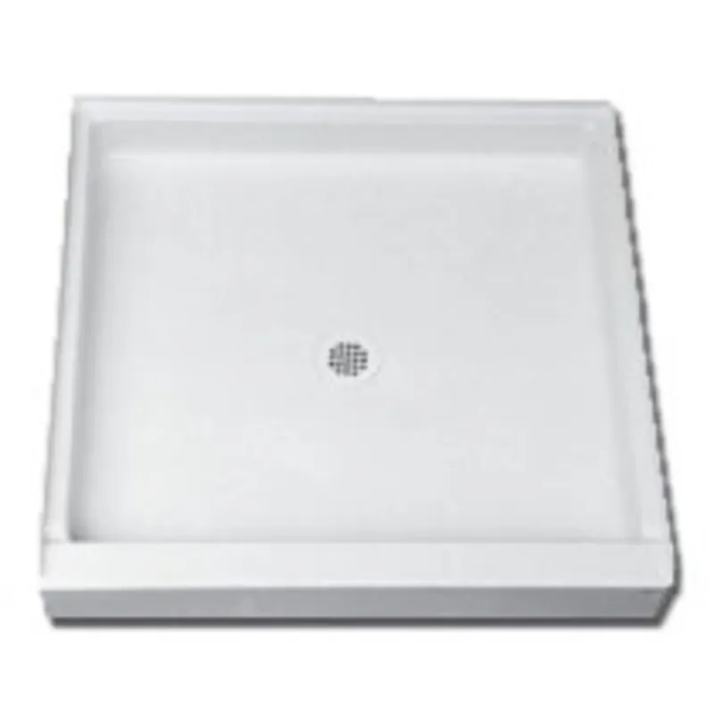 Florestone 4242-1-WHITE Shower Base Power 42 x 42 x 5-3/4