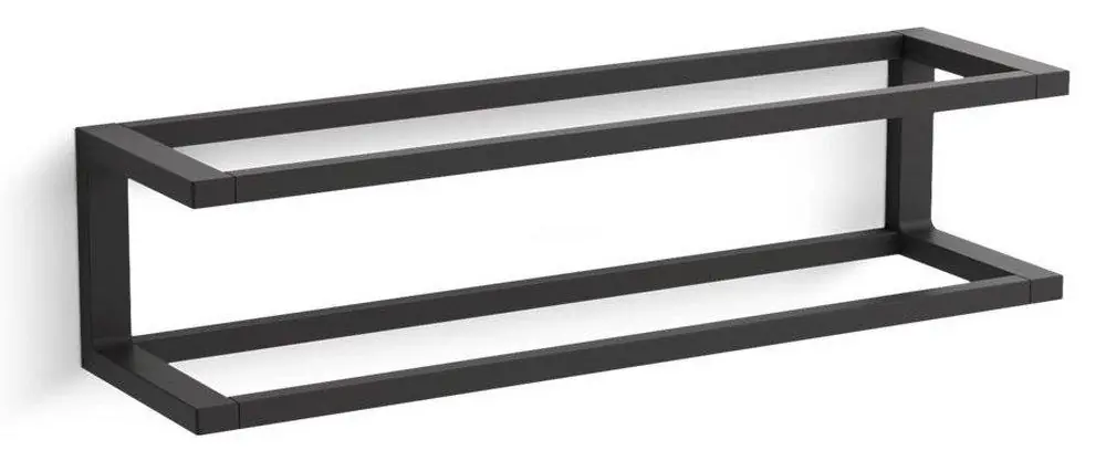 Kohler 22561-BL Draft 17-3/4 in. Towel Bar in Matte Black