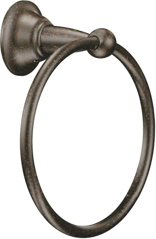 Moen DN6886ORB Sage Round Closed Towel Ring in Oil Rubbed Bronze