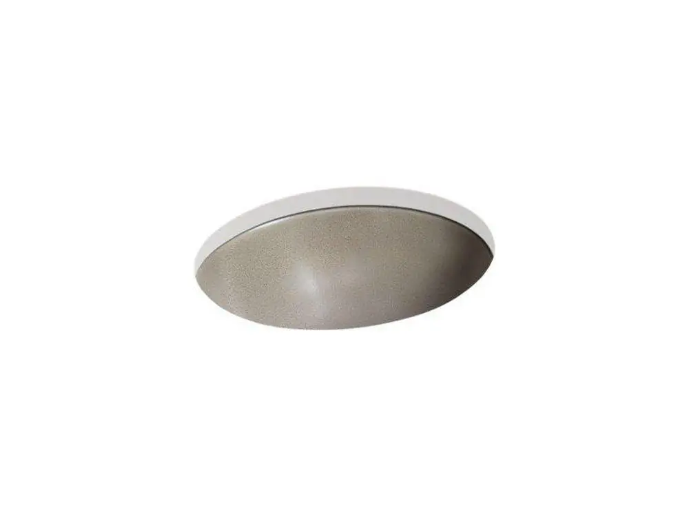 Kohler 77635-SSP Shagreen Caxton 19-1/4 x 16-1/8 in. Oval Undermount Bathroom Sink