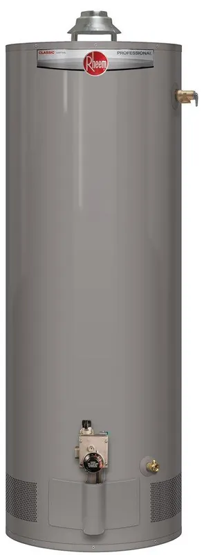 Rheem PROG50-40N-RH62TT Professional Classic 50 Gal. Tall 40 MBH Residential Natural Gas Water Heater