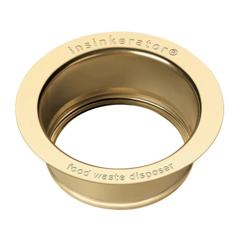 InSinkErator 75083D Steel Flange in French Gold