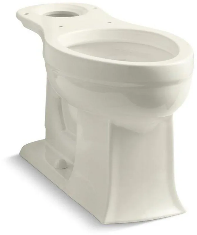 KOHLER 4356-96 Archer Elongated Toilet Bowl in Biscuit