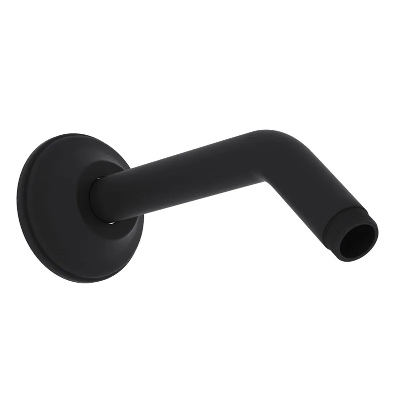 Rohl 1440/6MB 7 Reach Wall Mount Shower Arm in Matte Black