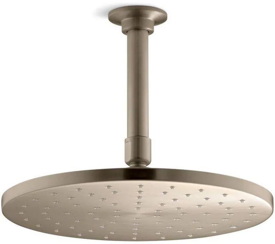 Kohler 13689-BV Contemporary Single Function Showerhead in Vibrant Brushed Bronze