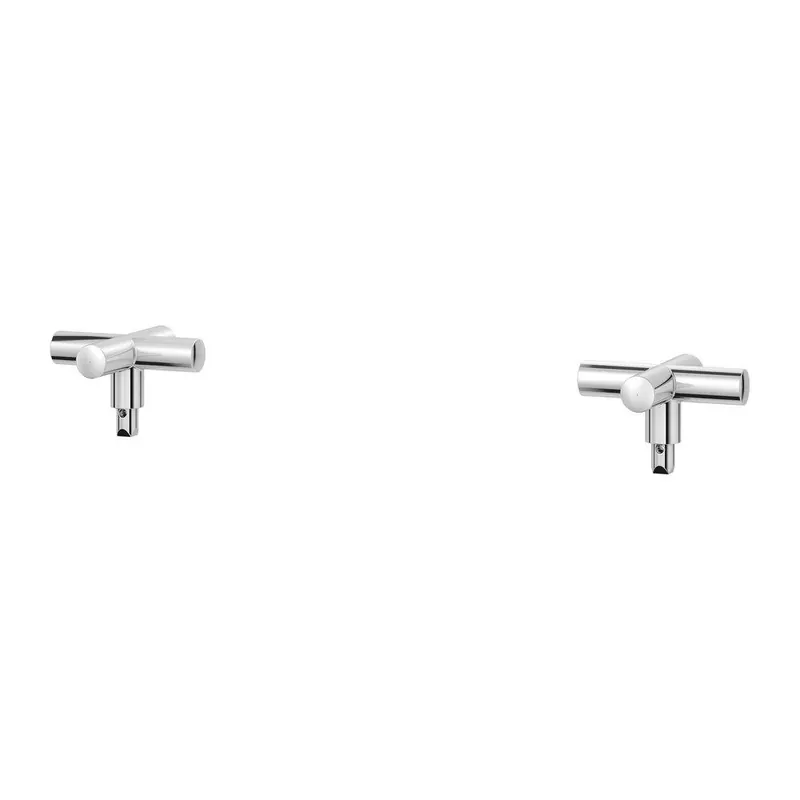 Pfister HHL-049TNTC 2-5/16 in. Metal Cross Handle in Polished Chrome