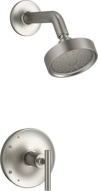 Kohler TS14422-4G-BN Purist One Handle Single Function Shower Faucet in Vibrant Brushed Nickel Trim Only