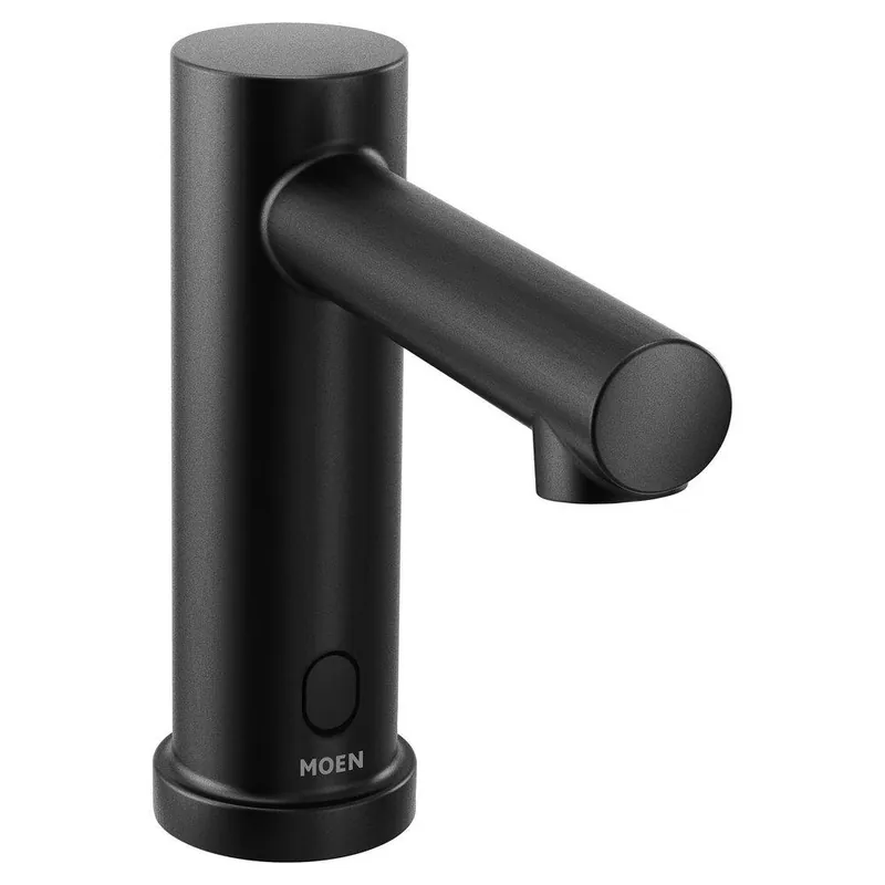 Moen 8559BL M-Power No Handle Deck Mount Service Faucet in Matte Black