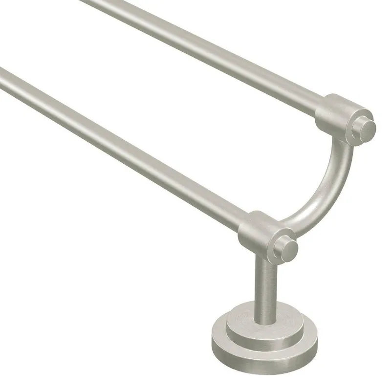 Moen DN0722BN Iso 24 in. Towel Bar in Brushed Nickel