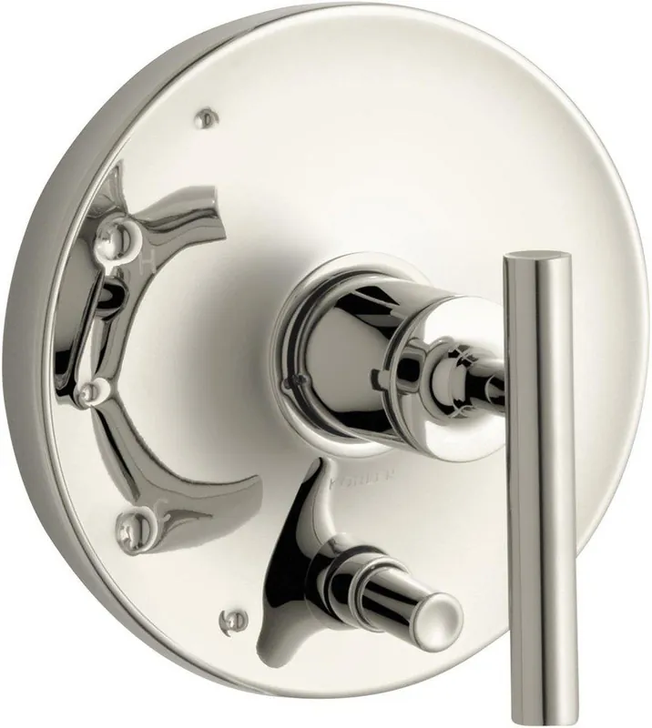 KOHLER T14501-4-SN Purist Single Handle Pressure Balancing Valve Trim in Vibrant Polished Nickel